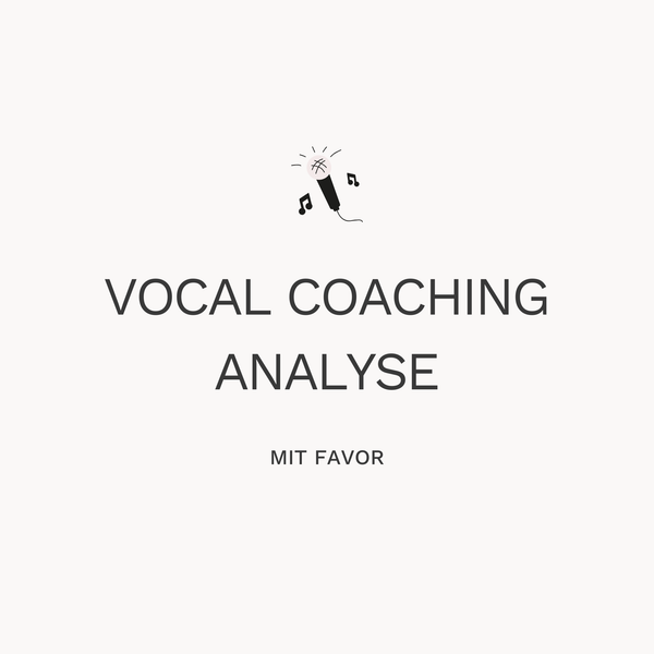 Vocal Coaching Analysis